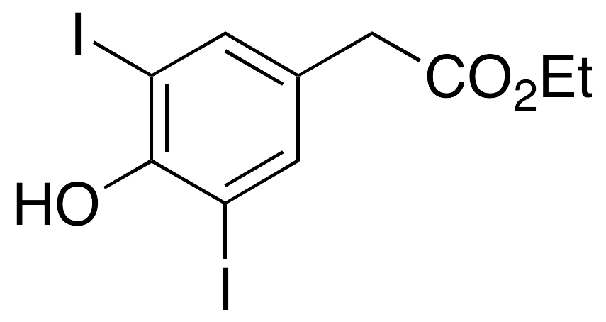 3,5-Diiodo-4-hydroxyphenylacetic Acid Ethyl Ester