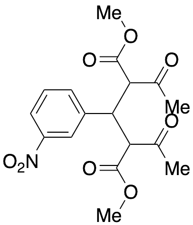 Dimethyl 2,4-diacetyl-3-(3-nitrophenyl)pentanedioate