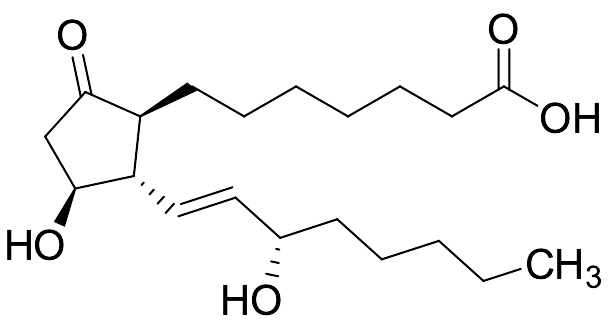 7-((1S,2S,3S)-3-Hydroxy-2-((S,E)-3-hydroxyoct-1-en-1-yl)-5-oxocyclopentyl)heptanoic Acid