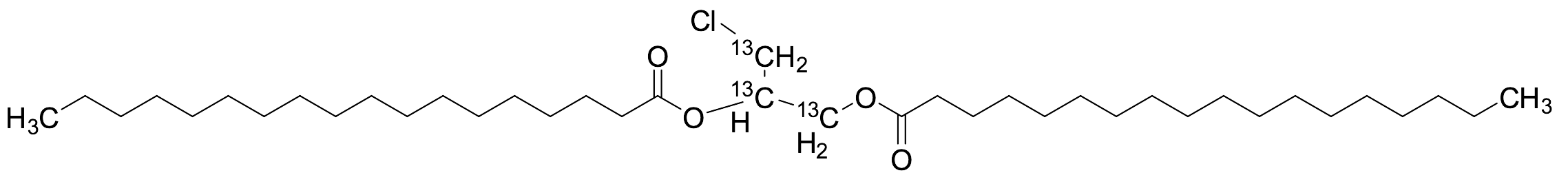 rac-1,2-Distearoyl-3-chloropropanediol-13C3