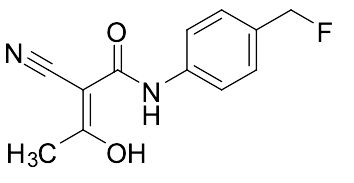 2-Cyano-N-(4-(fluoromethyl)phenyl)-3-hydroxybut-2-enamide