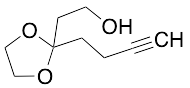 2-(3-Butyn-1-yl)-1,3-dioxolane-2-ethanol