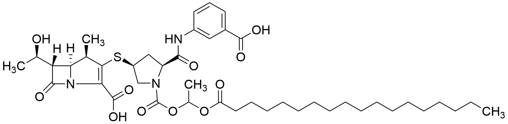 N-[(1-Oxooctadecyl)oxy]ethoxy]carbonyl] Ertapenem
