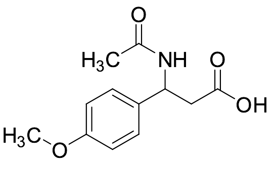 3-Acetamido-3-(4-methoxyphenyl)propanoic Acid