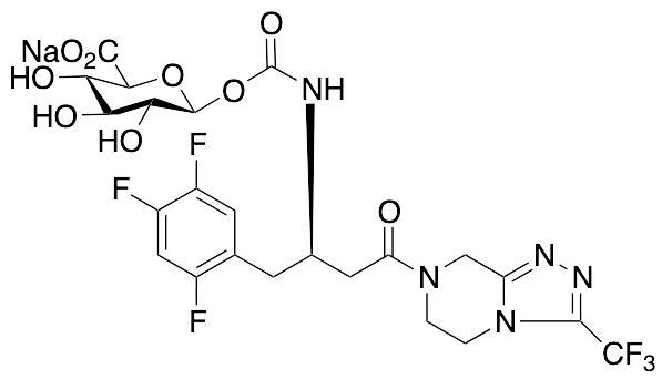 Sitagliptin Carbamoyl Beta-D-Glucuronide Sodium Salt