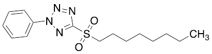 5-(Octylsulfonyl)-2-phenyl-2H-tetrazole