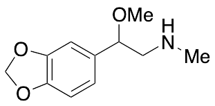 beta-Methoxy-N-methyl-1,3-benzodioxole-5-ethanamine