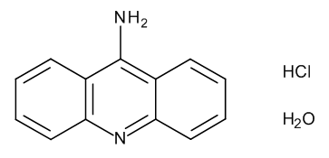 Aminoacridine Hydrochloride Monohydrate (9-Aminoacridine Hydrochloride Monohydrate) - CAS No. 52417-22-8 Aminoacridine Hydrochloride Monohydrate (9-Aminoacridine Hydrochloride Monohydrate)