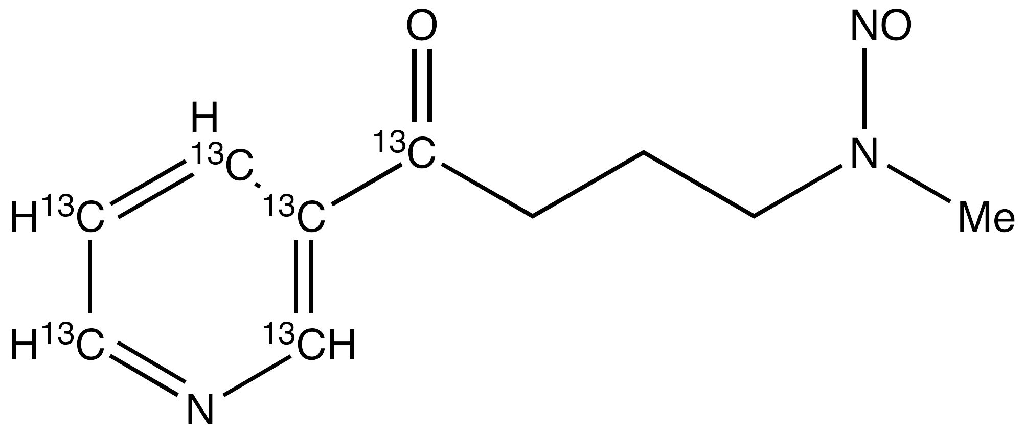 4-(Methylnitrosamino)-1-(3-pyridyl)-1-butanone-13C6