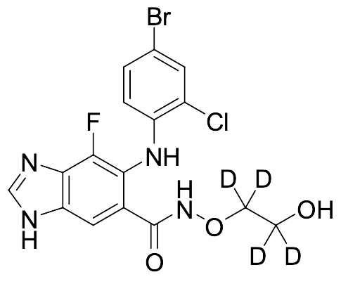 N-Desmethyl selumetinib -D4