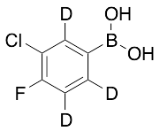 3-Chloro-4-fluorophenylboronic Acid-d3