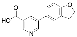 5-(2,3-Dihydro-1-benzofuran-5-yl)pyridine-3-carboxylic Acid