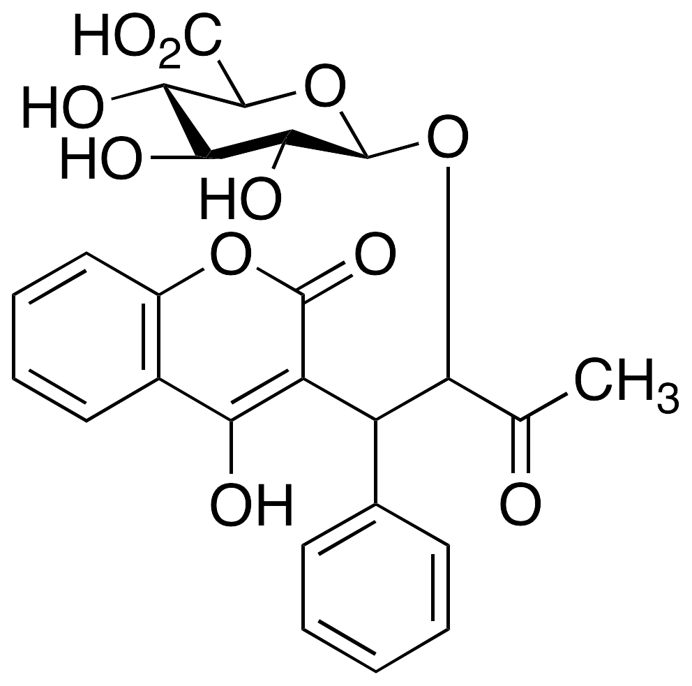 10-Hydroxy Warfarin beta-D-Glucuronide