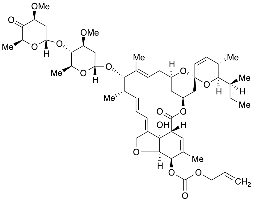 4''-Keto-5-O-[(2-propenyloxy)carbonyl]-Abamectin
