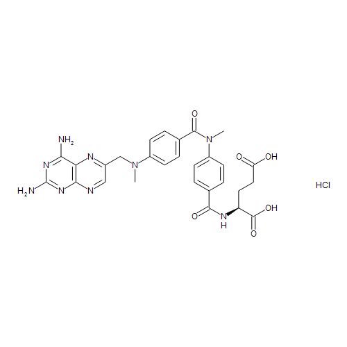 (2S)-2-[[4-[[4-[[(2,4-Diaminopteridin-6-yl)methyl]methylamino]benzoyl]methylamino]benzoyl]amino]pentanedioic Acid Hydrochloride (MM0040.33-0025)