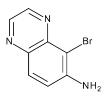 6-Amino-5-bromoquinoxaline