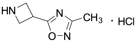 5-(Azetidin-3-yl)-3-methyl-1,2,4-oxadiazole Hydrochloride