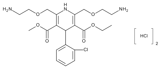 Ethyl Methyl (4RS)-2,6-Bis[(2-aminoethoxy)methyl]-4-(2-chlorophenyl)-1,4-dihydropyridine-3,5-dicarboxylate Dihydrochloride