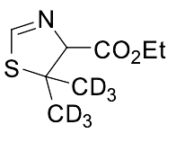 Ethyl 5,5-bis(methyl-D3)-4,5-dihydrothiazole-4-carboxylate