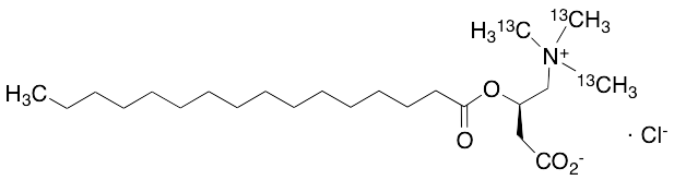 Palmitoyl-L-carnitine-13C3 Hydrochloride