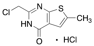 2-(Chloromethyl)-6-methylthieno[2,3-d]pyrimidin-4(3H)-one Hydrochloride