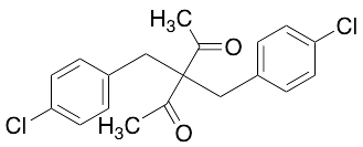3,3-Bis(4-chlorobenzyl)-2,4-pentanedione