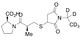 S-[3-(N-(Ethyl-d5)maleimide)] Captopril