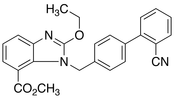 1-[(2'-Cyano-1,1'-biphenyl-4-yl)methyl]-2-ethoxy-7-benzimidazolecarboxylic Acid Methyl Ester