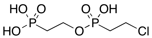 (2-([(2-Chloroethyl)(hydroxy)phosphoryl]oxy)ethyl)phosphonic Acid