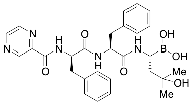 N-(2-Pyrazinylcarbonyl)-L-phenylalanyl-N-[(1R)-1-borono-3-hydroxy-3-methylbutyl]-L-phenylalaninamide