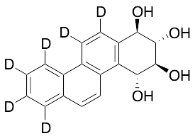 (1R,2S,3S,4R)-1,2,3,4-Tetrahydrochrysene-1,2,3,4-tetrol-d6