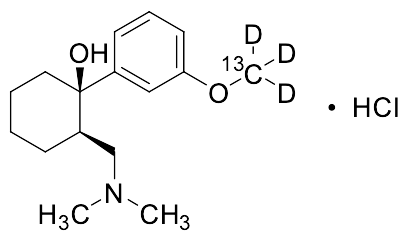 Cis-Tramadol-13C,D3 Hydrochloride