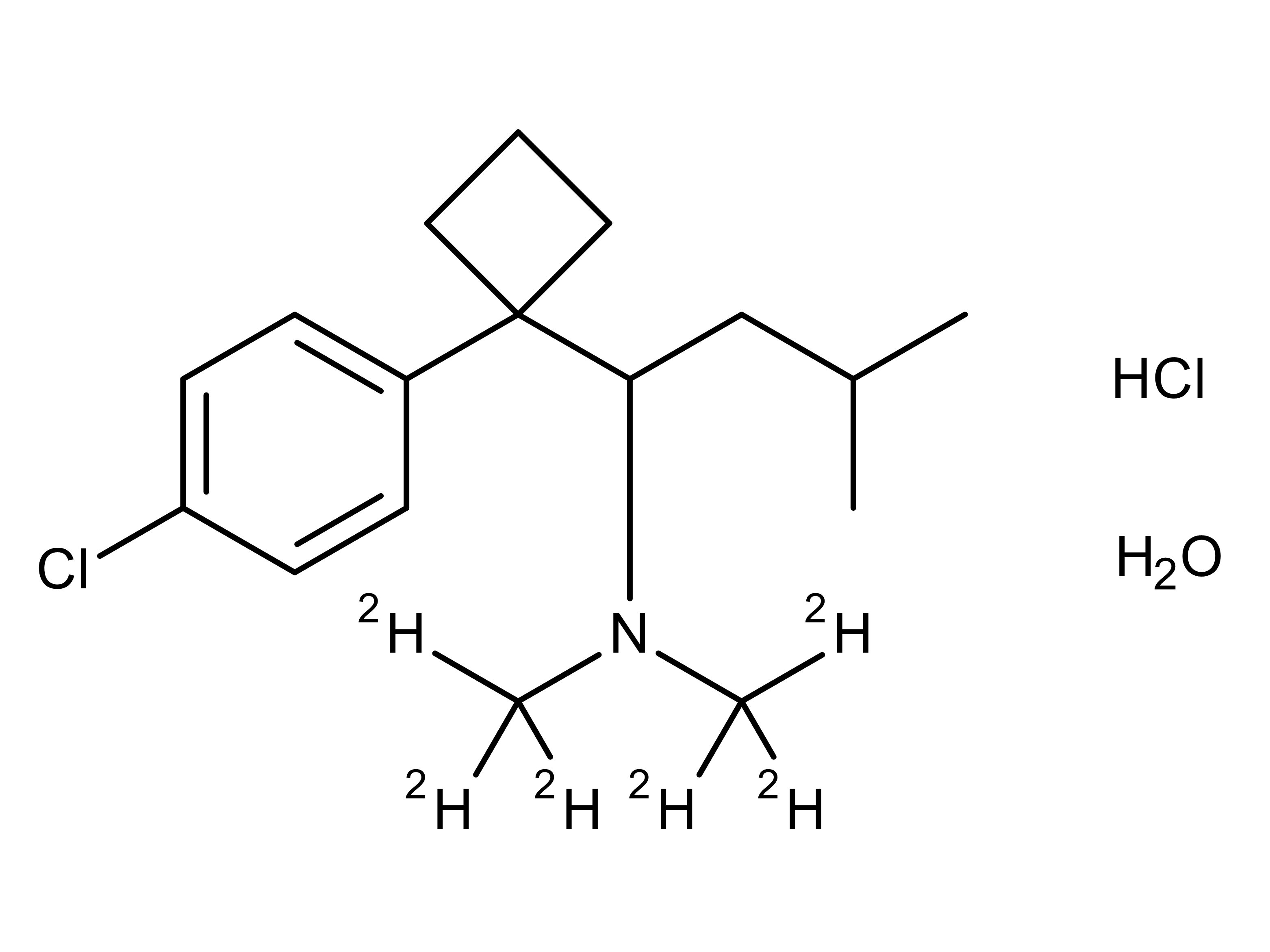 (±)-Sibutramine-d6 HCl H2O (N,N-dimethyl-d6)