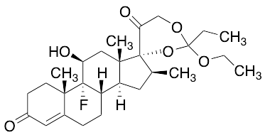 (11beta,16beta)-9-Fluoro-11-hydroxy-(2-ethoxy-2-ethyl-[1,3]dioxane)-16-methylpregn-4-ene-3,20-dione