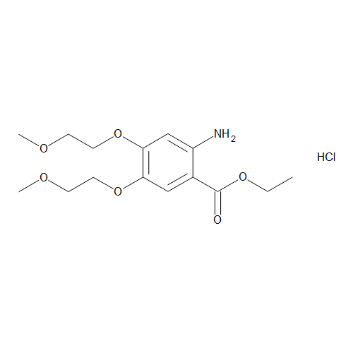 2-Amino-4,5-bis(2-methoxyethoxy)benzoic Acid Ethyl Ester Hydrochloride
