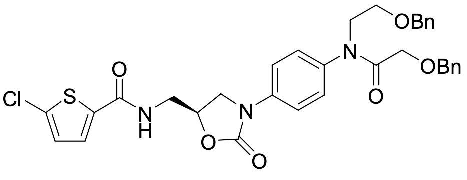 2-(Benzyloxy)-N-(2-(benzyloxy)ethyl) Rivaroxaban Diol