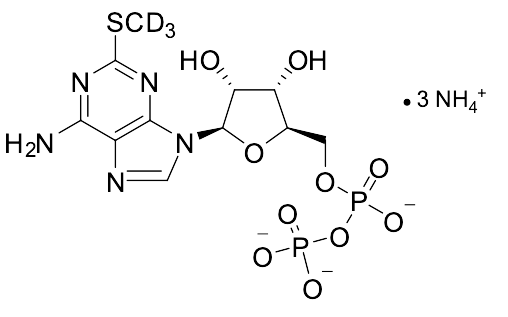2-Methylthio-ADP-d3 Triammonium Salt