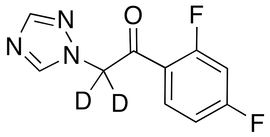 2,4-Difluoro-Alpha-(1H-1,2,4-triazolyl)acetophenone-d2