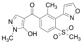 (5-Hydroxy-1-methyl-1H-pyrazol-4-yl)(3-(isoxazol-3-yl)-2-methyl-4-(methylsulfonyl)phenyl)methanone