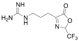 1-(3-(5-Oxo-2-(trifluoromethyl)-2,5-dihydrooxazol-4-yl)propyl)guanidine