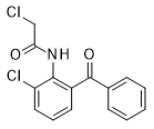 2-Chloroacetamido-3-chlorobenzophenone