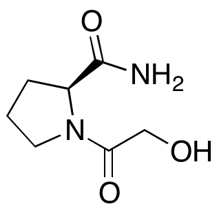 (S)-1-(Hydroxyacetyl)-2-pyrrolidinecarboxamide