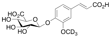 Ferulic Acid-d3 4-O-beta-D-Glucuronide