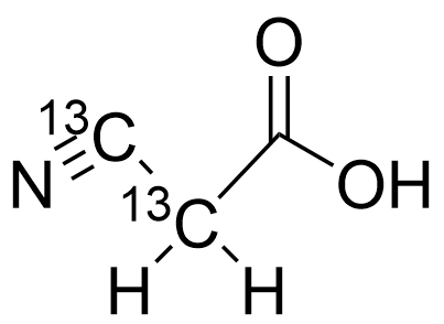Cyanoacetic Acid-(Cyano-13C)