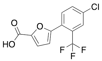 5-[4-Chloro-2-(trifluoromethyl)phenyl]-2-furancarboxylic Acid