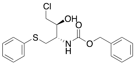 (2S,3S)-1-Chloro-2-hydroxy-3-[(benzyloxycarbonyl)amino]-4-(phenylthio)butane