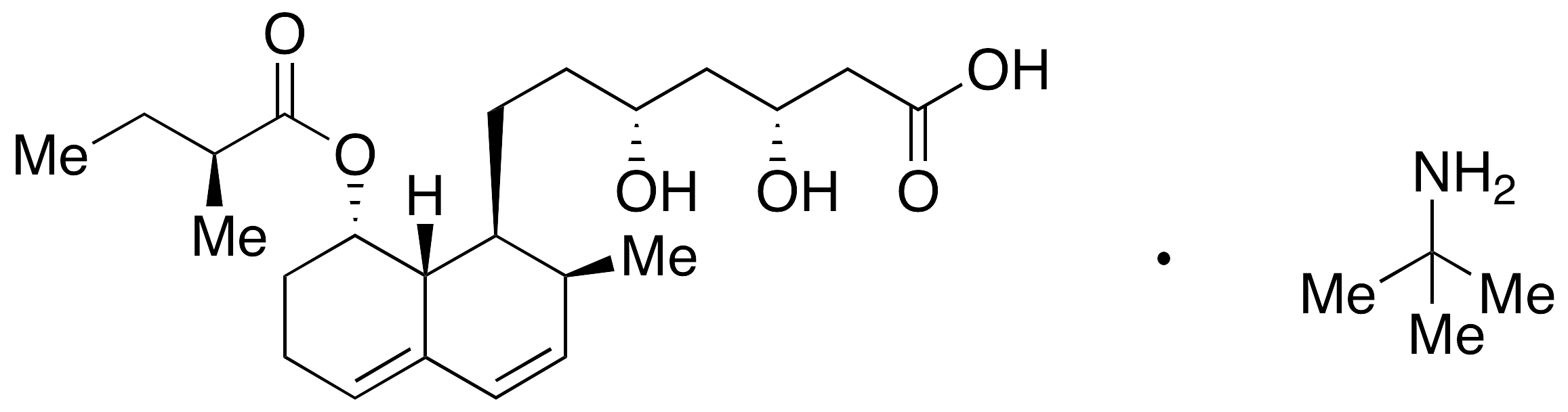 Mevastatin Hydroxy Acid t-Butylamine Salt