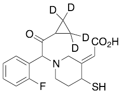trans R-138727-d4, (Prasugrel-d4 Metabolite)(Mixture of Diastereomers)