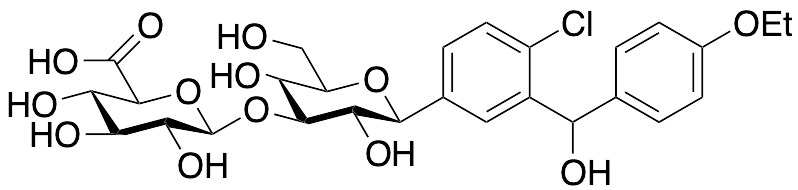 1-Hydroxy Dapagliflozin 3-O-beta-D-Glucuronide