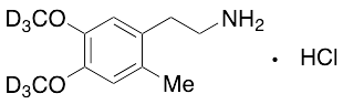 4,5-Dimethoxy-2-methylbenzeneethanamine-d6 Hydrochloride